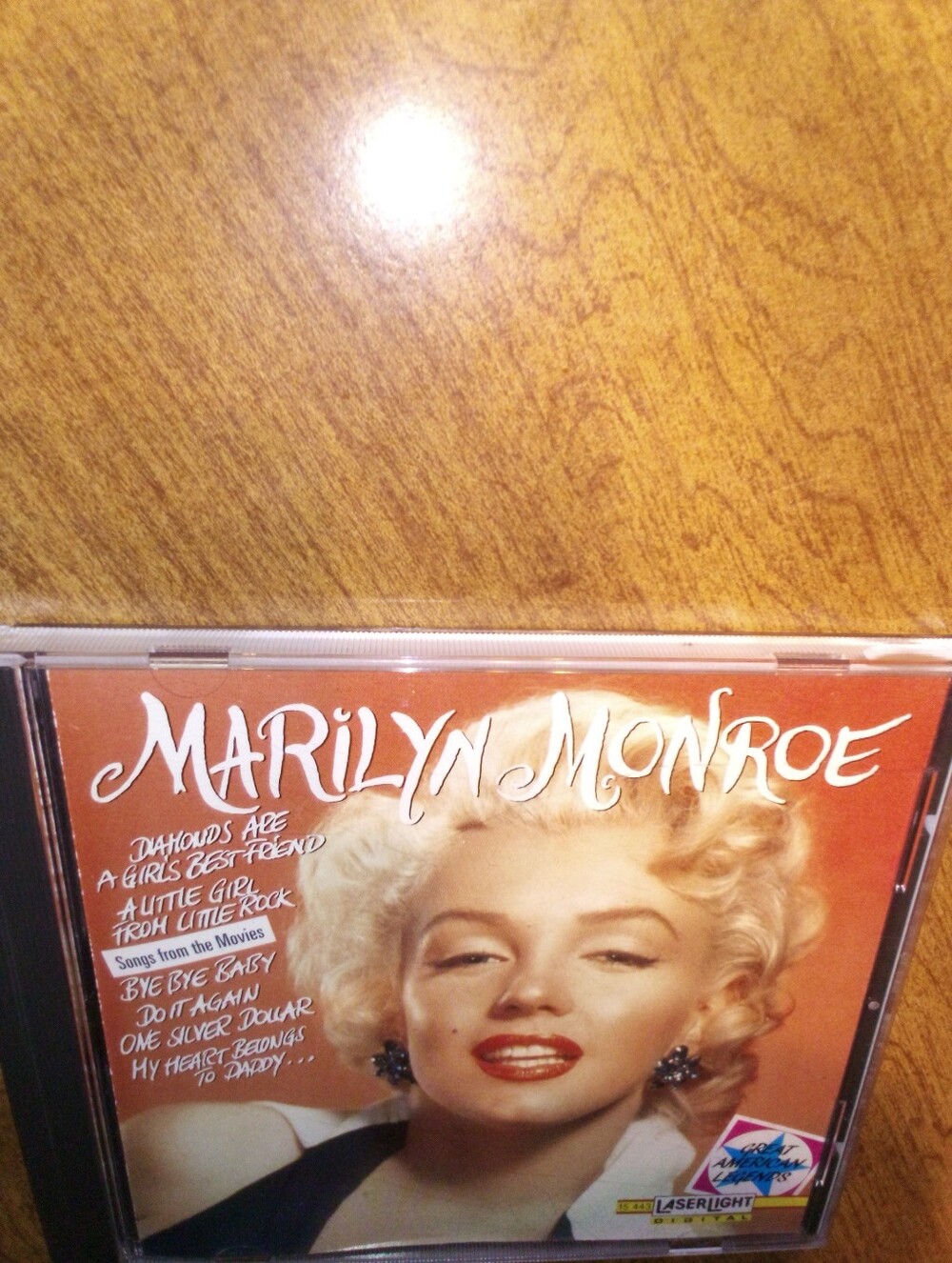 Marilyn Monroe Great American Legends Songs From The Movies 1992 Delta CD Sealed